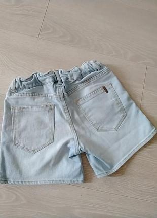 Джинсовые шорты zara для девочки 2