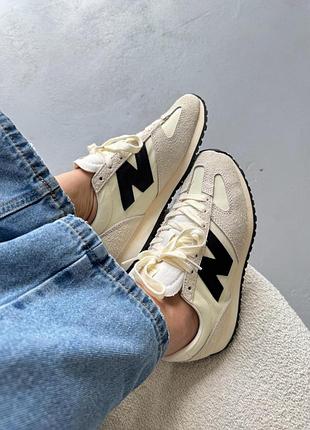 Женские летние кроссовки new balance 471 beige/black