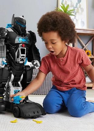 Інтерактивний робот batman batbot imaginext dc super friends зі світлом і звуком, оригінал 7