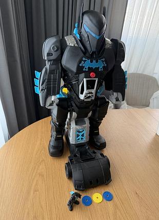 Інтерактивний робот batman batbot imaginext dc super friends зі світлом і звуком, оригінал 2