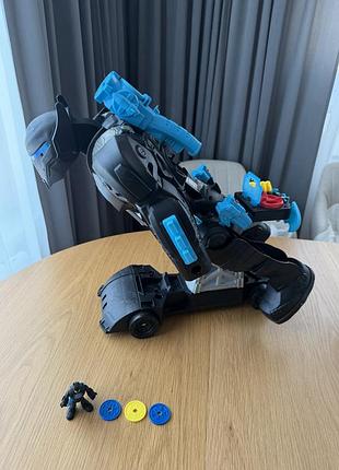 Інтерактивний робот batman batbot imaginext dc super friends зі світлом і звуком, оригінал 5