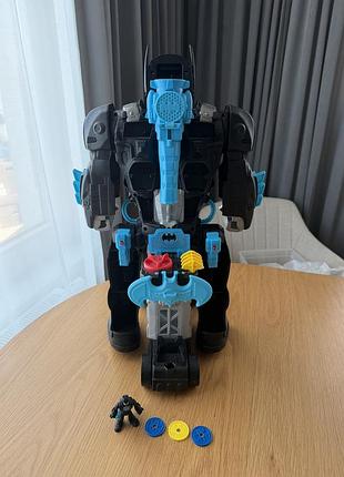 Інтерактивний робот batman batbot imaginext dc super friends зі світлом і звуком, оригінал 4