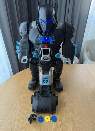 Інтерактивний робот batman batbot imaginext dc super friends зі світлом і звуком, оригінал 6