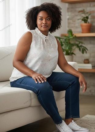 ✨ елегантна блуза топ з етикеткою marks&amp;spencer collection великий розмір (plus size) 🌸