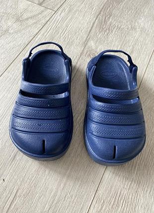Детские босоножки клоги, havaianas, размер 21-22