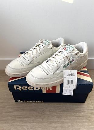 Кросівки reebok classic club c 1985 vintage (dv6434)