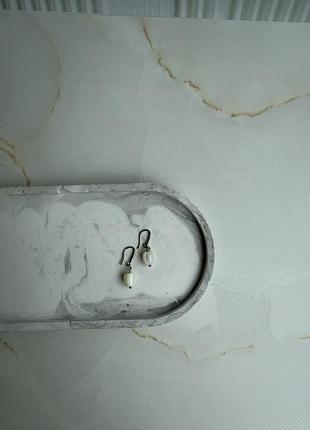 Сережки з перламутру