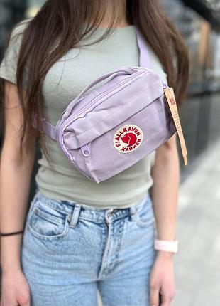 Топ качество! бананка, сумка на пояс fjallraven kanken из ткани не промокает