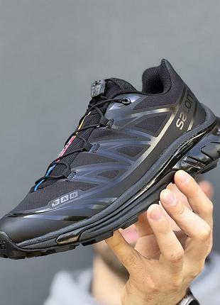 Мужские кроссовки стильные повседневные саломон salomonxt-6 adv dover 40