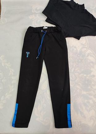 Теплые брюки на флисе + гольф в подарок