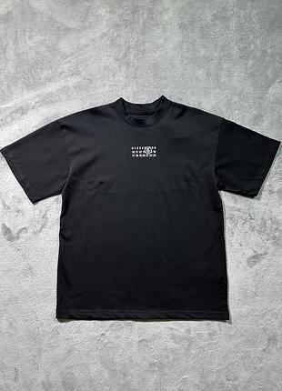 Футболка maison margiela mm6 numbers-motif t-shirt тишка оверсайз с м л