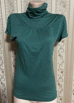 Massimo dutti футболка-водолазка (гольф с коротким рукавом).