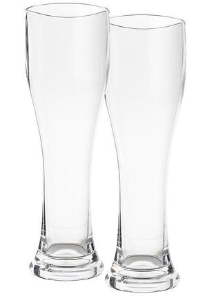Набор бокалов для пива gimex weizen glass linea 650 ml 2 pieces (6915165)
