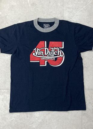 Футболка vintage von dutch t-shirt