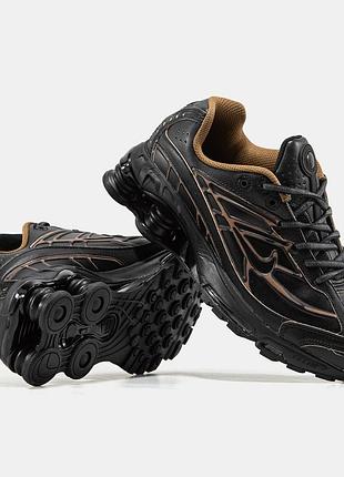Чоловічі кросівки nike shox ride 2 sp black brown 40-41-42-43-44-45