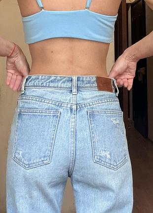 Джинсы zara premium wash