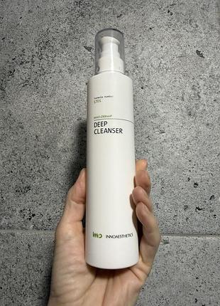 Интенсивное очищающее средство innoaesthetics inno-derma deep cleanser 200 мл