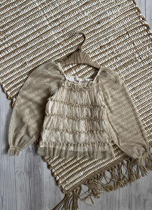 Святкова блуза zara