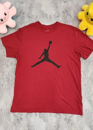 Футболка air jordan  m j jumpman red