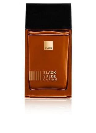 Туалетна вода avon black suede daring для нього, 100 мл (158511617)