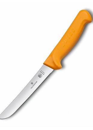 Нож для обработки мяса victorinox swibo boning (16 см, оранжевый, vx58407.16)