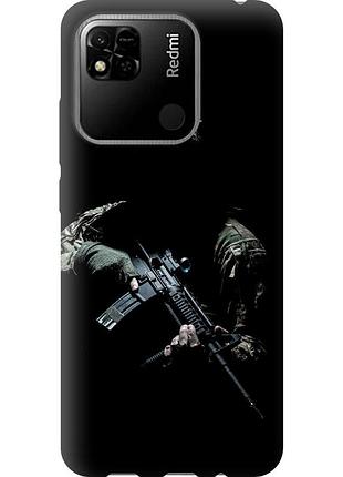 Чехол 2d пластиковый патриотический на телефон xiaomi redmi 9c защитник v3 "5226t-2035-58250"