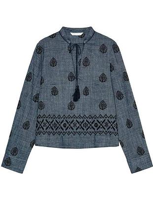 Блуза zara вишиванка