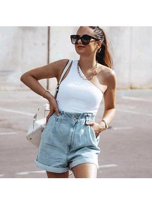 Джинсовые шорты zara