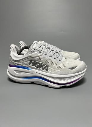 Кросівки на широку стопу для комфортної ходьби бігу тренувань hoka one one bondi 9 wide 1162014 cywh