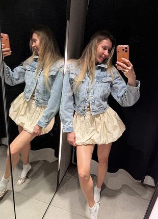 Невероятная юбка баллон zara