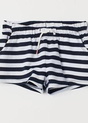 Шорти h&amp;m 4-6 р