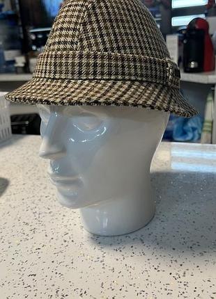 Кепка канголка кангол капелюх гуцульський картатий kangol вінтажний