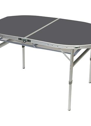 Стіл bo-camp case model oval 120x80 cm grey (1404415)