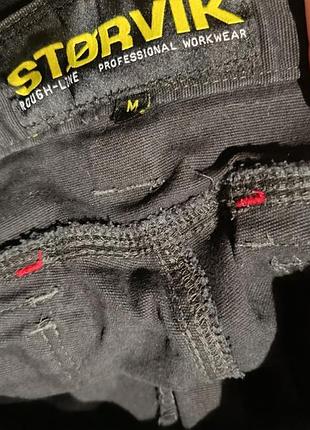 Профессиональные рабочие брюки storvik rough-line professional workwear монтажные строительные карго с навесными карманами 8