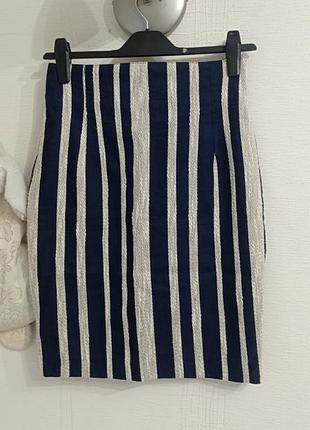 Стильная винтажная юбка-карандаш carling paris в этно-модерн стиле (made in Query)