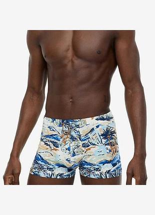 Разноцветные мужские трусы боксеры h&m l