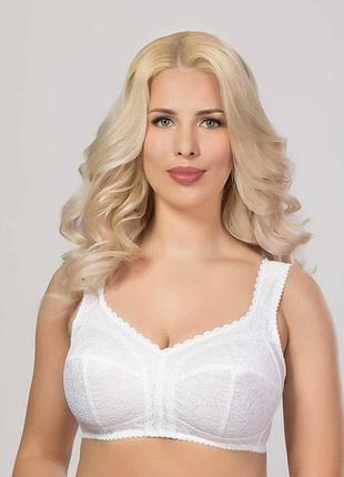 Бюстгальтер без кісточок білий, 95d