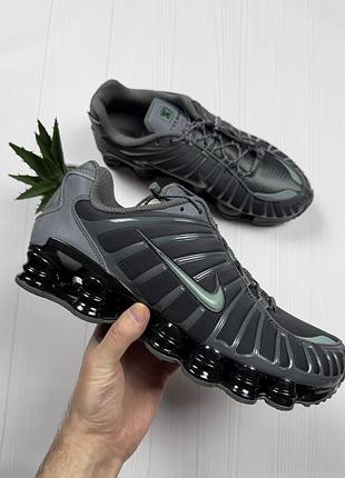 Чоловічі кросівки nike shox ti black оригінал