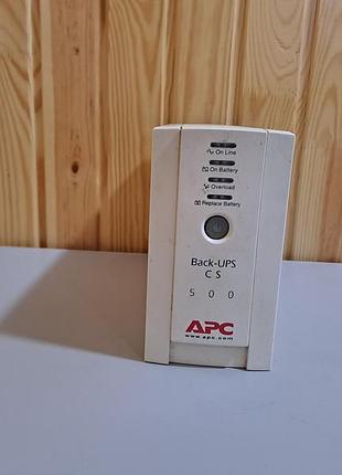 Это источник бесперебойного питания apc back-ups cs 500.