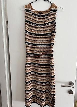 В’язана сукня літня massimo dutti