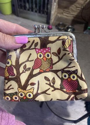 Гаманець 👛з совами