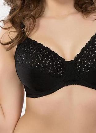 Бюстгальтер на косточках корректирующий 80c, черный