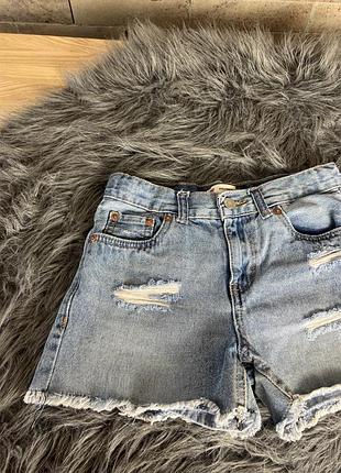 Джинсові шортики levi’s 3