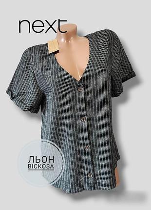 Женская льняная блуза