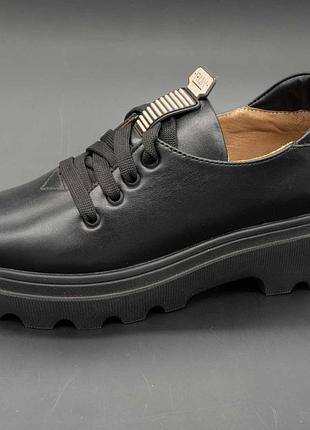 Черные женские туфли italian design 103, натуральная кожа 38. размеры в наличии: 36, 38, 39, 40, 41.