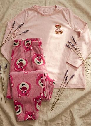 Піжама фліс primark хl