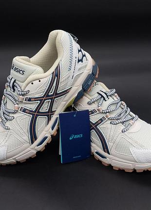 Женские кроссовки asics gel-kahana 8 бело-синие. топ качество! 40. размеры в наличии: 36, 37, 38, 39, 40,