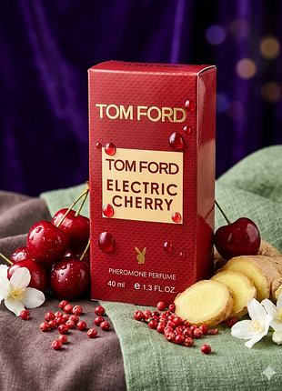 Парфюмированная вода унисекс electric cherry 40 мл, нишевый стойкий парфюм, шлейфовый стойкий аромат, оригинальная селективная парфюмерия, духи