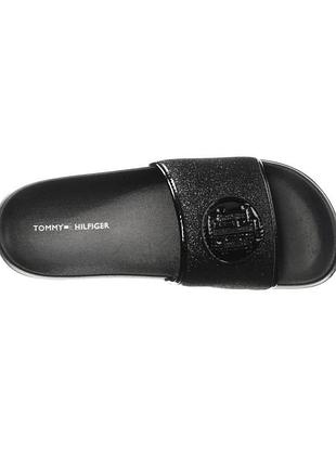 Слайди tommy hilfiger чорнi women's danaa slide