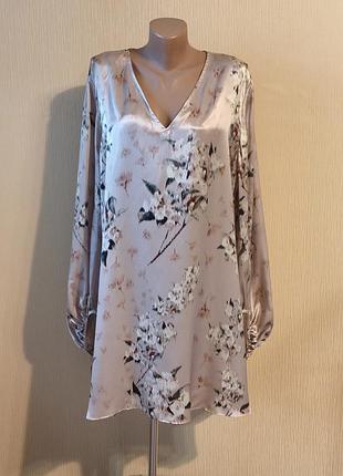 Шелковая блуза/туника by marina rinaldi от max mara.